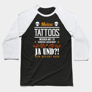 Tattoo Saying In German Word - v7 Baseball T-Shirt